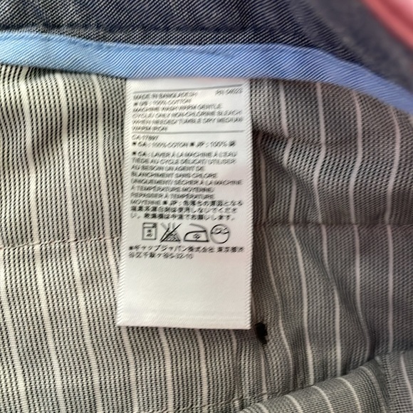 NWT 32x30 Emerson Chino Banana Republic Straight fit slim through thigh- men’s - Picture 6 of 7